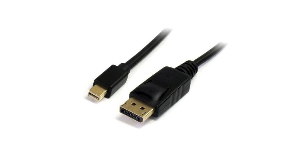 InLine Mini DisplayPort zu DisplayPort Kabel 1.5m Audio-Kabel