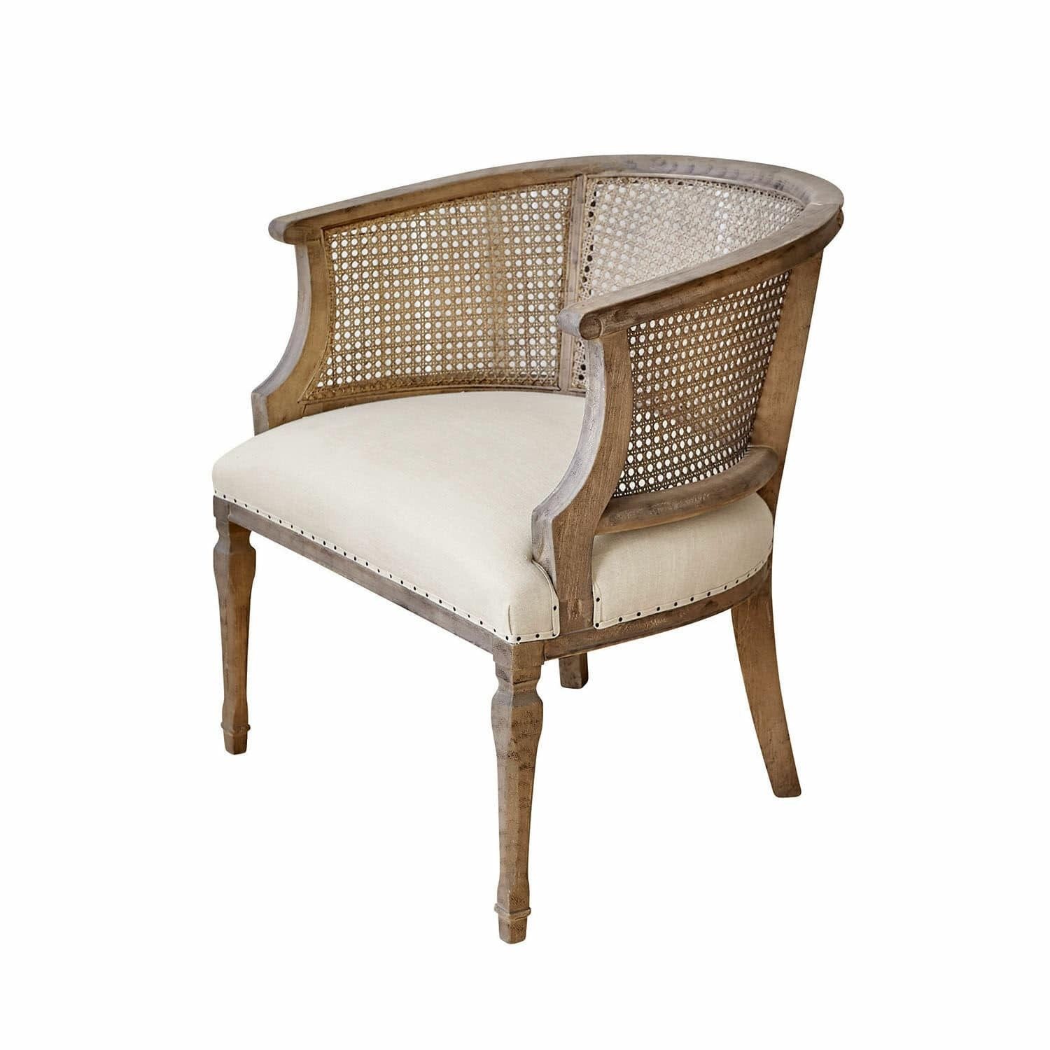 Mirabeau Esszimmerstuhl Stuhl Curbigny beige/braun