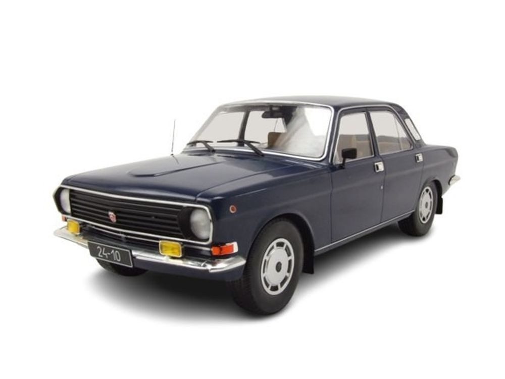 MCG Modellauto GAZ Wolga Volga M24-10 1985 dunkelblau, Maßstab 1:18