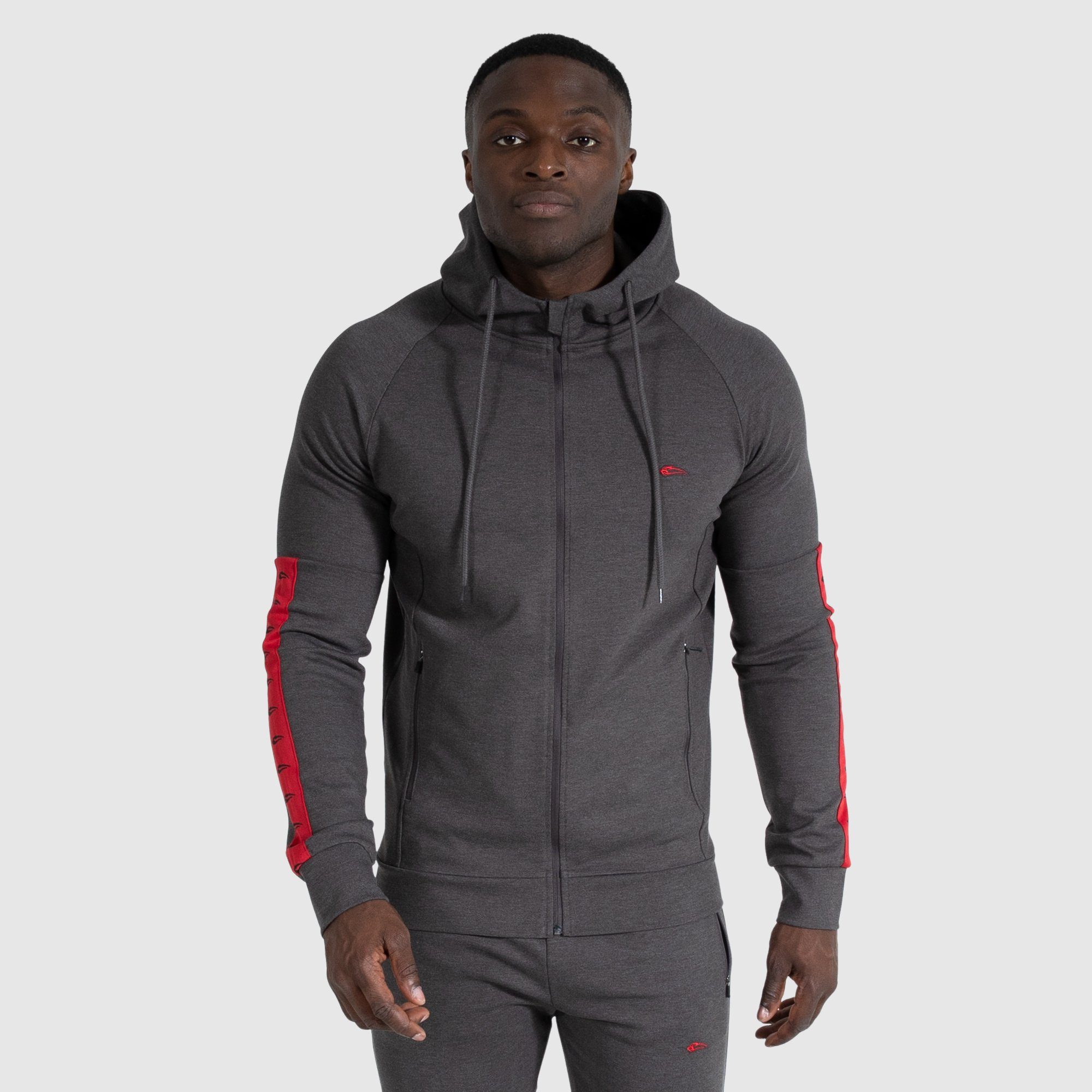 Smilodox Hoodie Rob Limited 2.0 - Anthrazit Melange