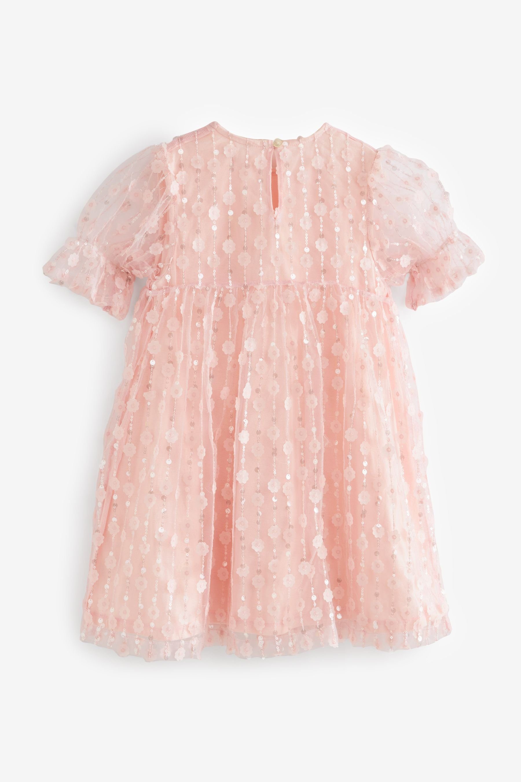 Next Partykleid Geblümtes Mesh-Partykleid (1-tlg) günstig online kaufen
