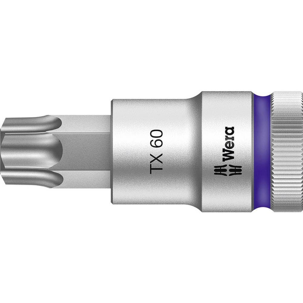 Wera Bit- und Steckschlüsselset Zyklop-Steckschlüsseleinsatz 12.5 mm (1/2), T 60 x 60 mm 05003838001
