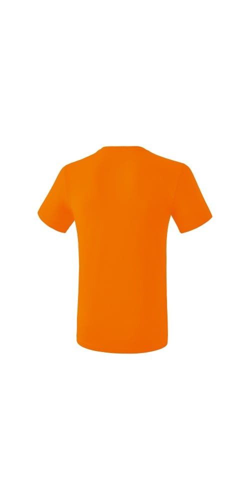 Erima T-Shirt Basic Teamsport (100% Baumwolle) orange Herren – Bild 2 von 2