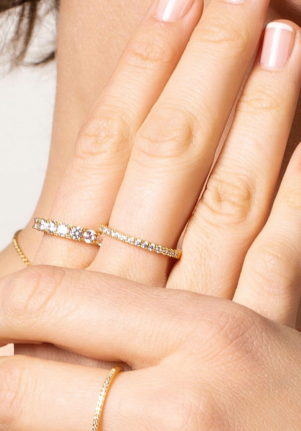 XENOX Fingerring XS KRAPPE GOLD, XS günstig online kaufen