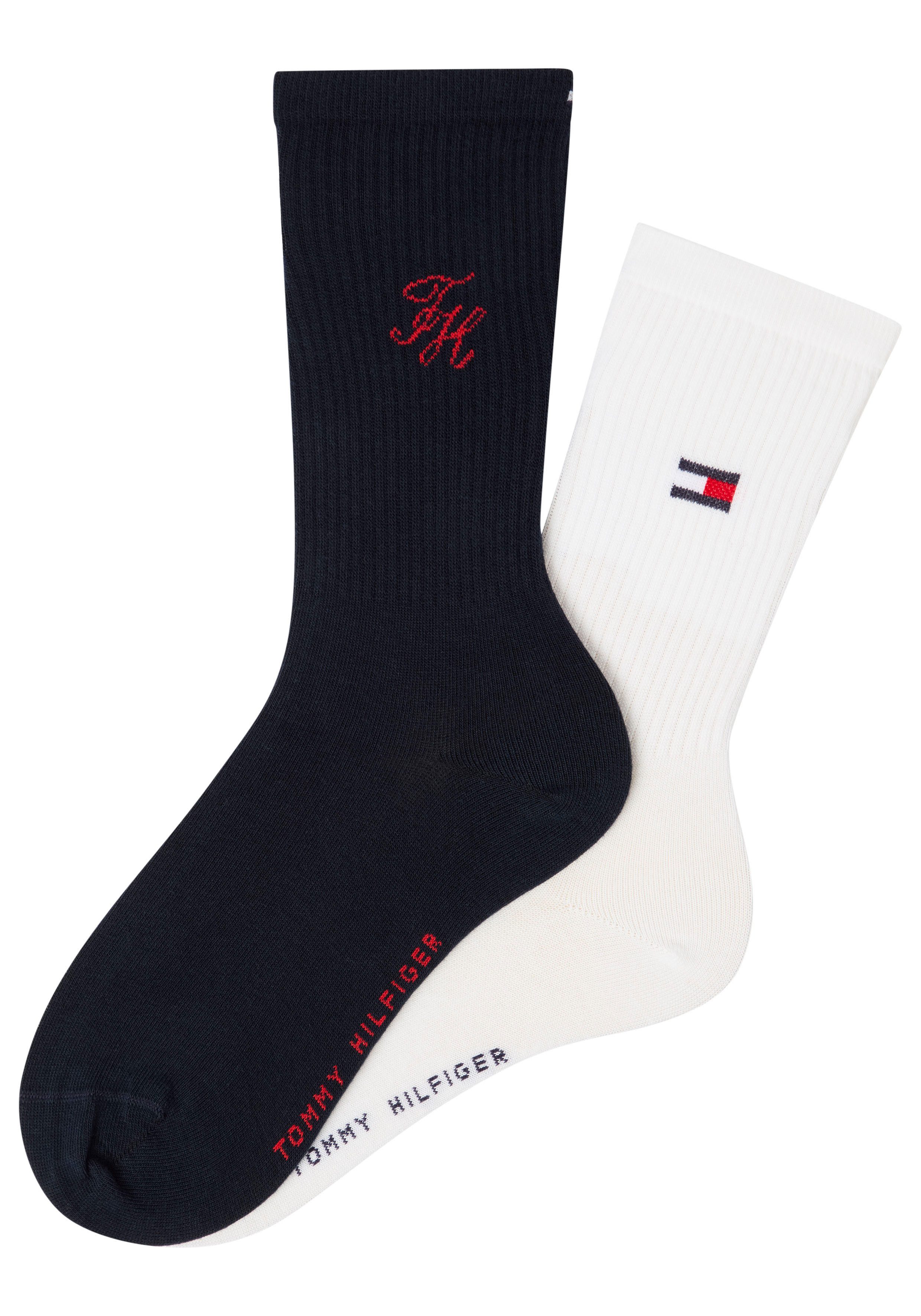 Tommy Hilfiger Socken TH UNI SOCK 2P MONOGRAM (2 Paar)