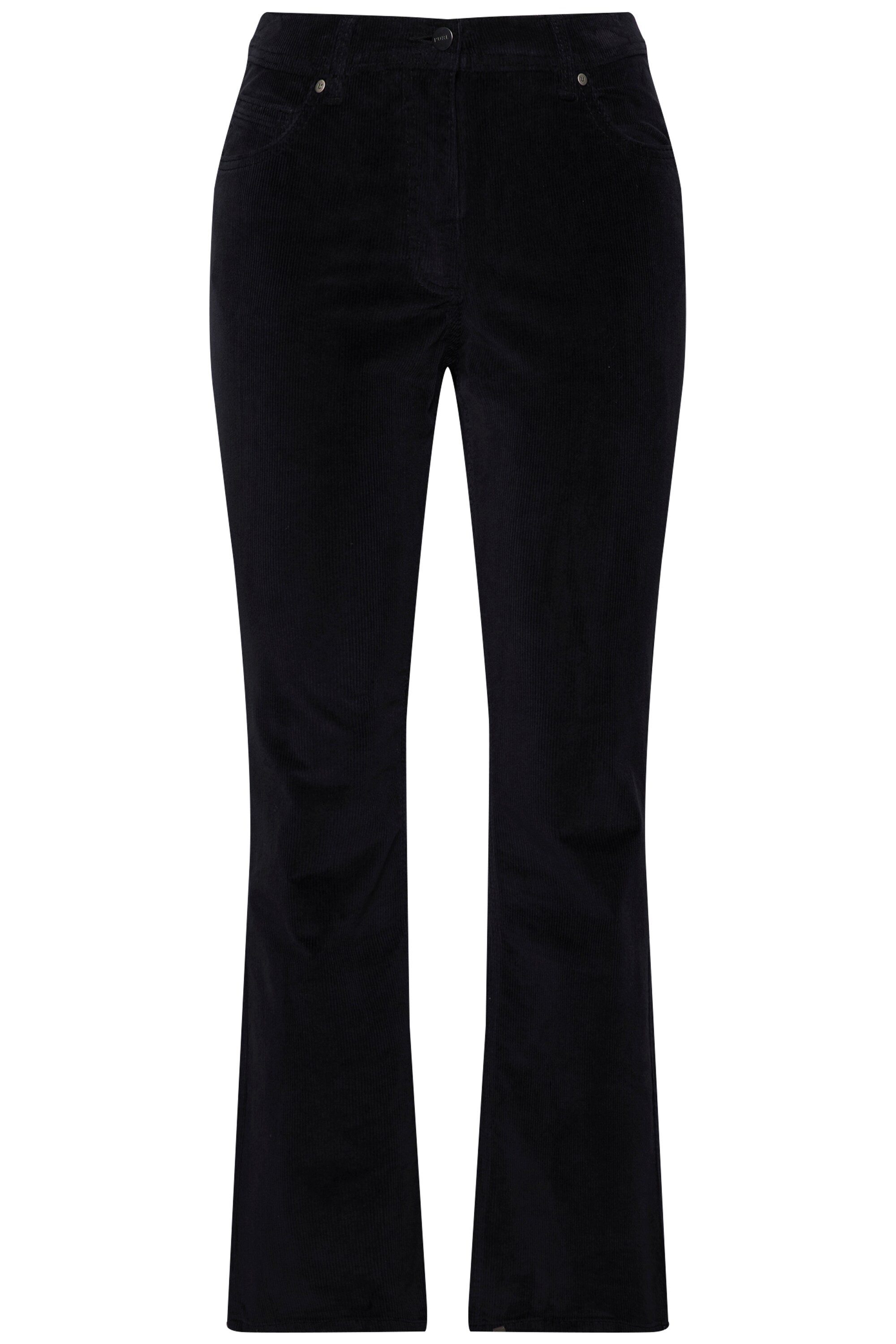 Ulla Popken Regular-fit-Jeans Cordhose Marie Bootcut günstig online kaufen
