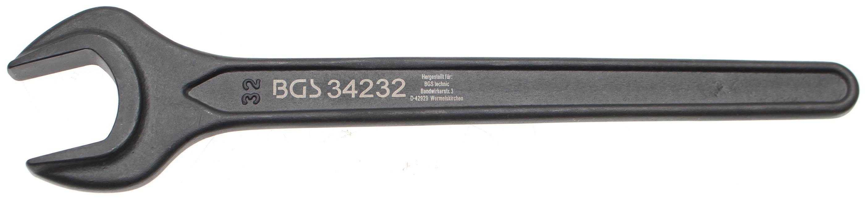SW technic 32 mm Maulschlüssel DIN Einmaulschlüssel, BGS 894,