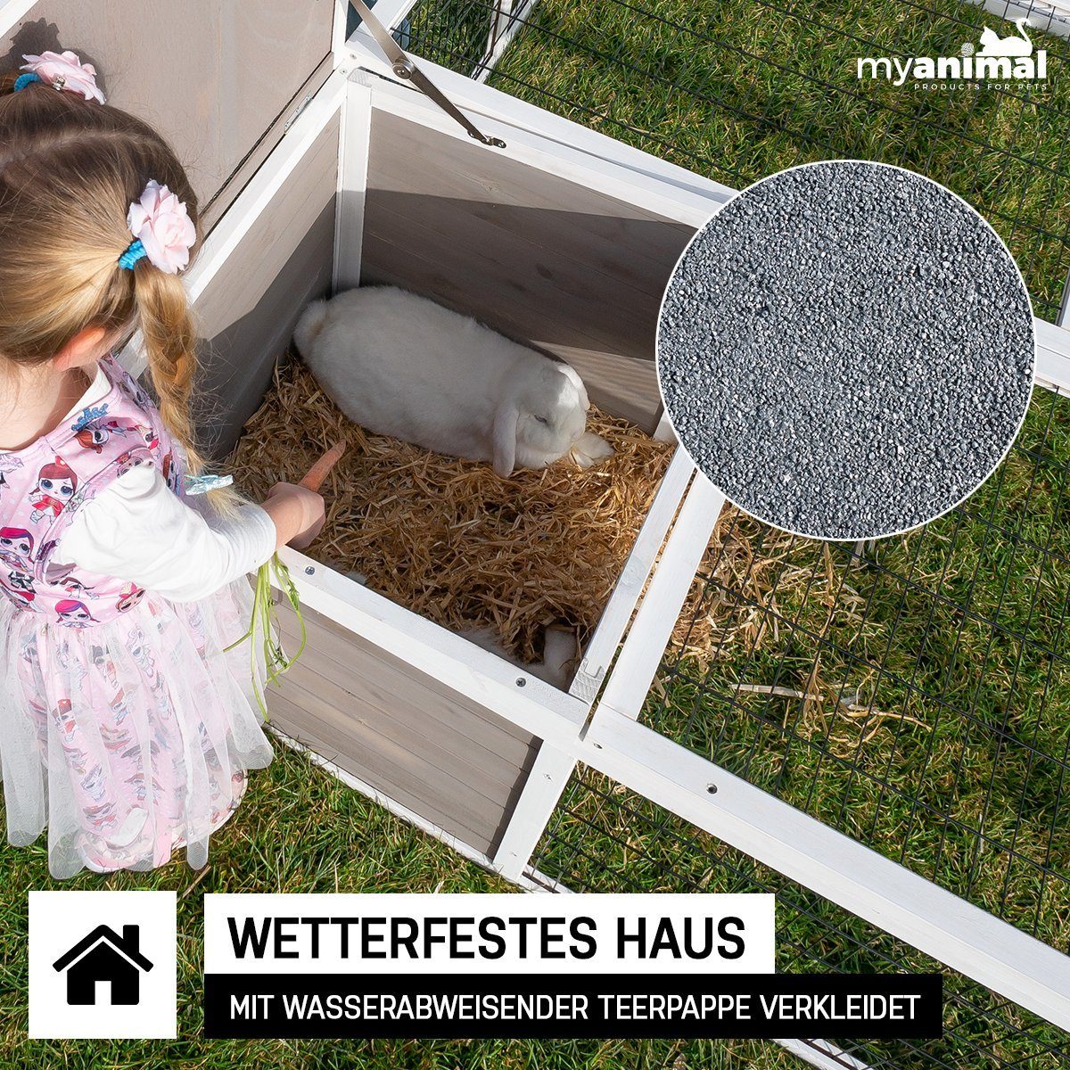 My Animal Kleintierstall XXL Hasenstall MH-08 günstig online kaufen