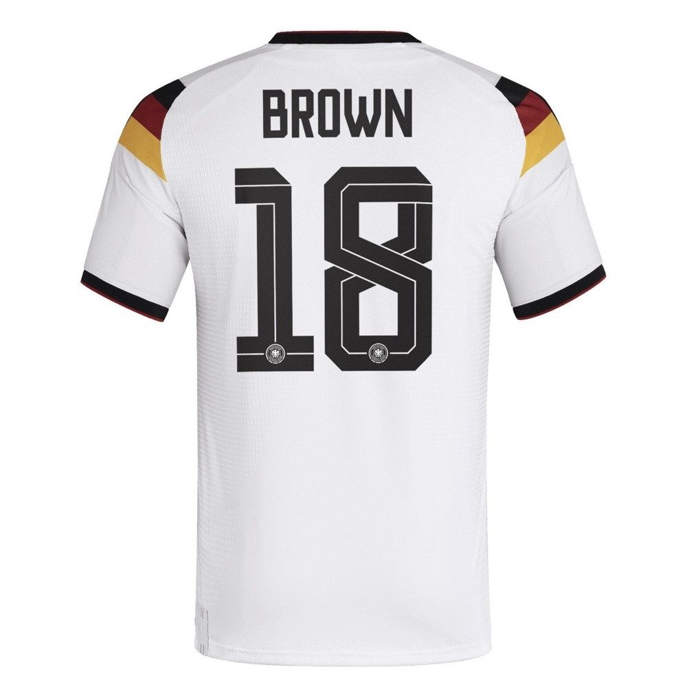 adidas Performance Fußballtrikot dfb home brown