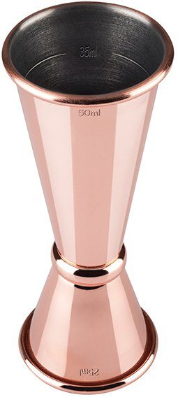 Buddy's Barmaß Buddy´s Bar, Edelstahl, (1-St), 2,5 cl/5 cl Doppelmaß, Innenmaße 1,5 cl/3,5 cl, spülmaschinenfest