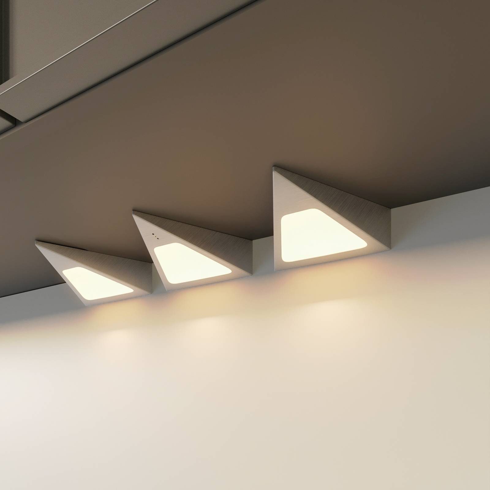 Prios Unterschrankleuchte Odia, Enthalten, 3 x 3 W LED, warmweiß günstig online kaufen