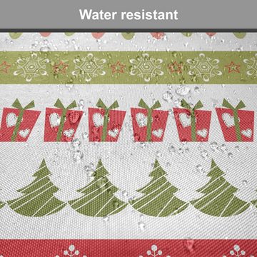 Abakuhaus Stuhlkissen Dekoratives wasserfestes Kissen mit Riemen für Küchensitze, Weihnachten Dezember Urlaub