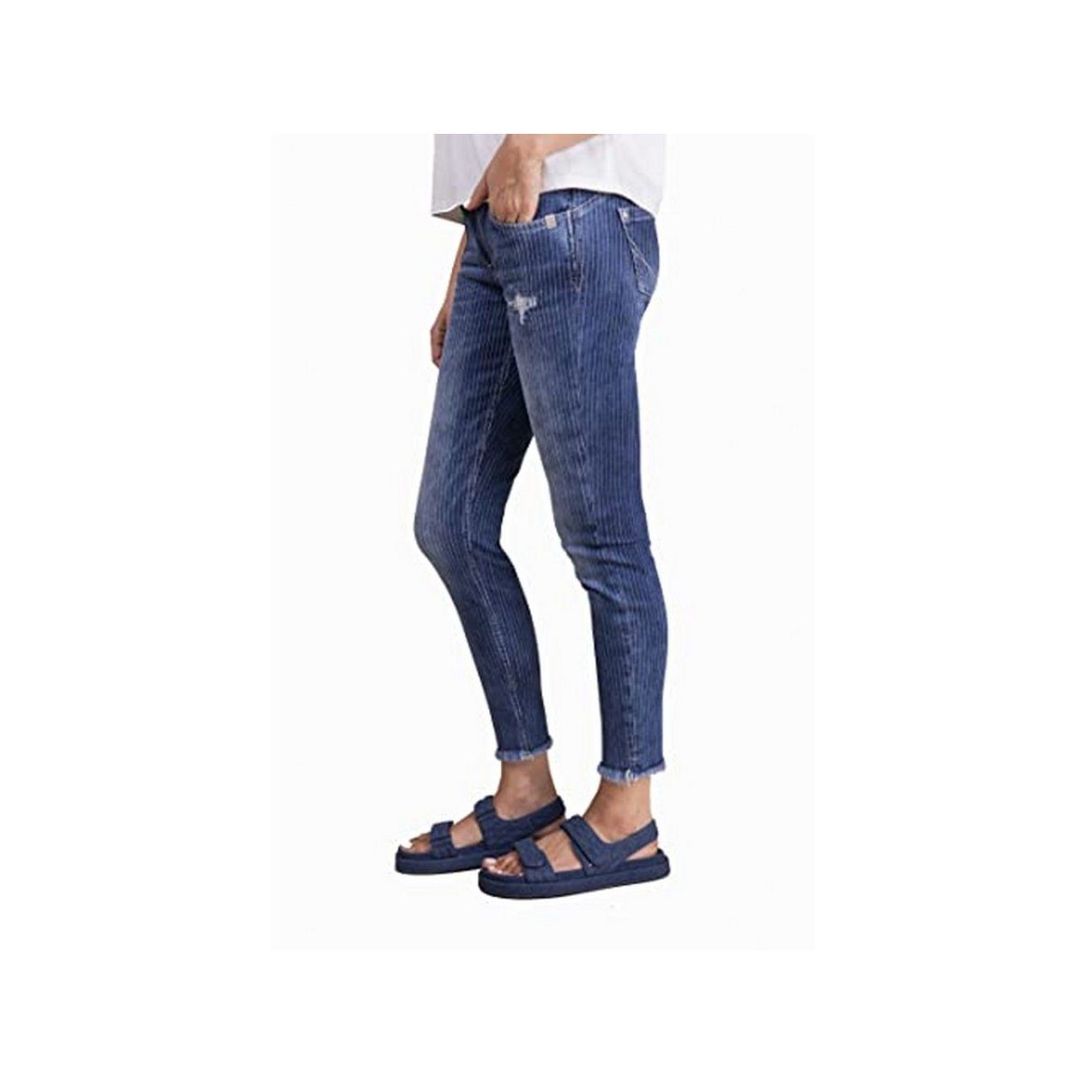 uni BLUE 5-Pocket-Jeans (1-tlg) FIRE