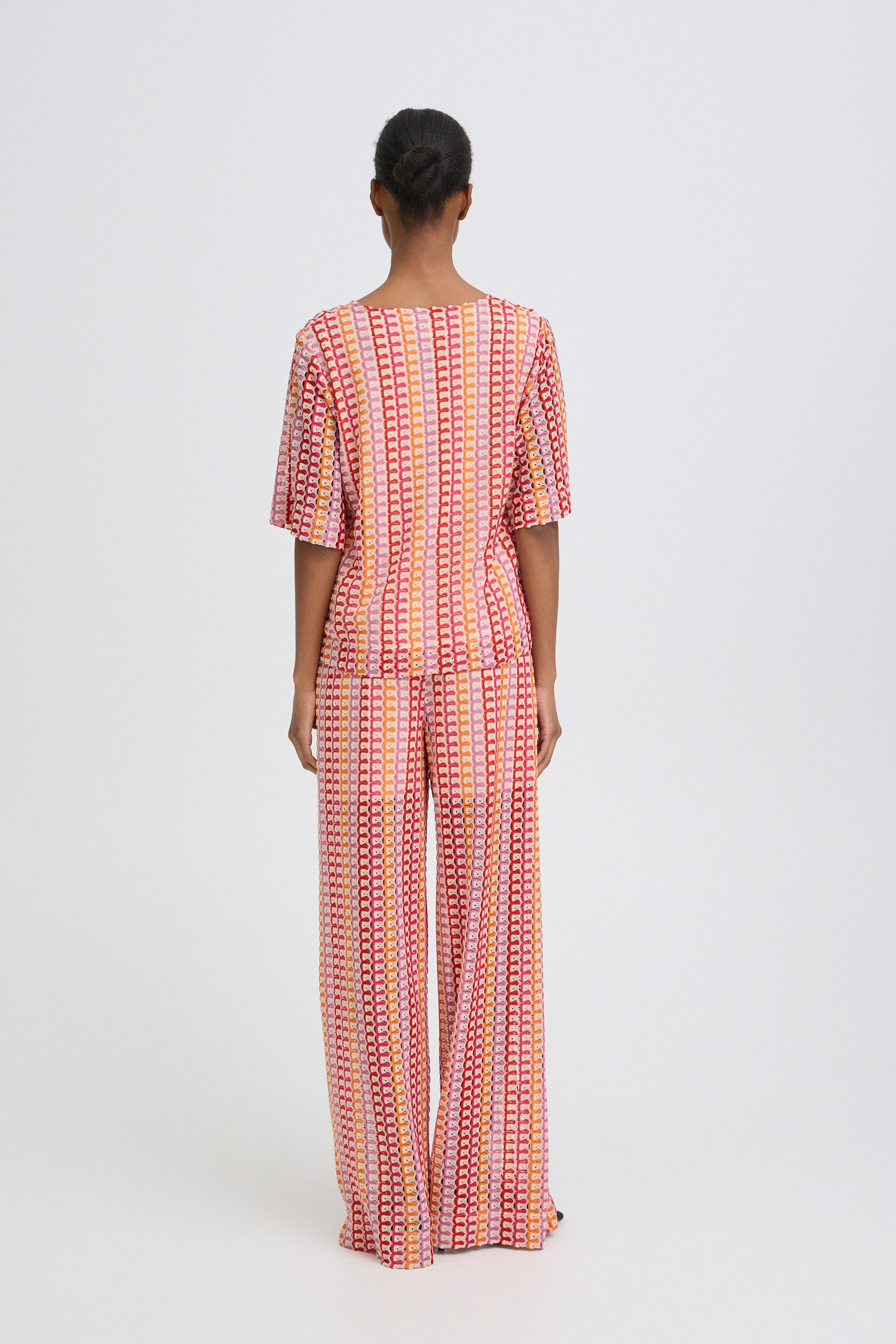 b.young Kurzarmbluse Kurzarm-Bluse BYPRISCA