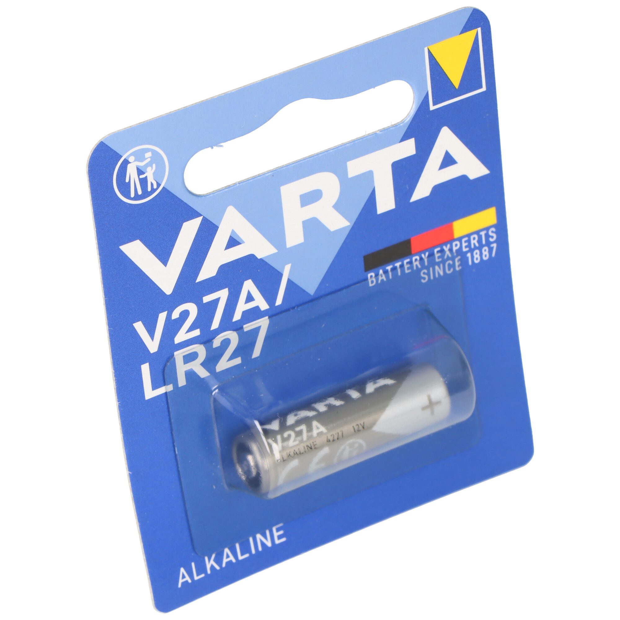VARTA V27A Varta Alkaline Batterie 12 Volt 20mAh Varta Type 4227 Batterie, (12,0 V)