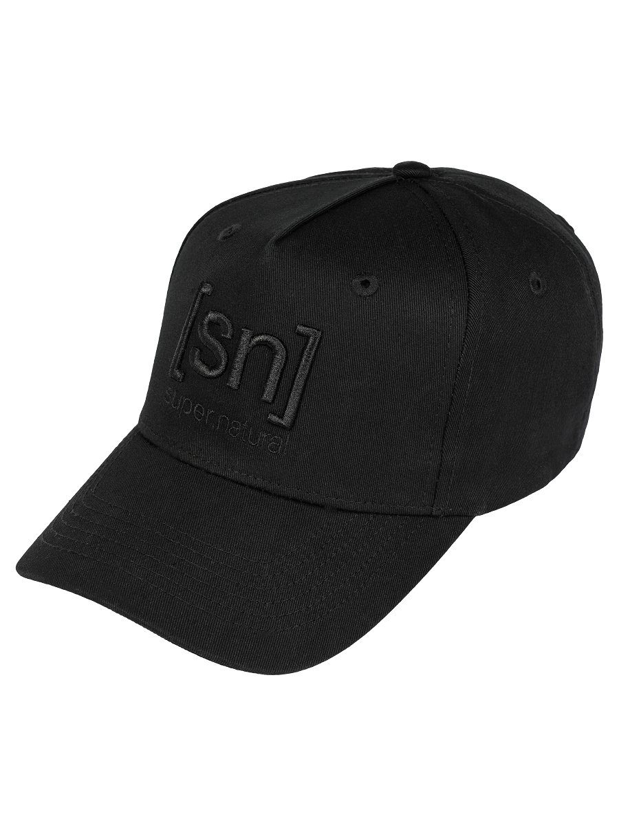 SUPER.NATURAL Snapback Cap Kappe CAP Black/Jet Logo I.D. Jet Black