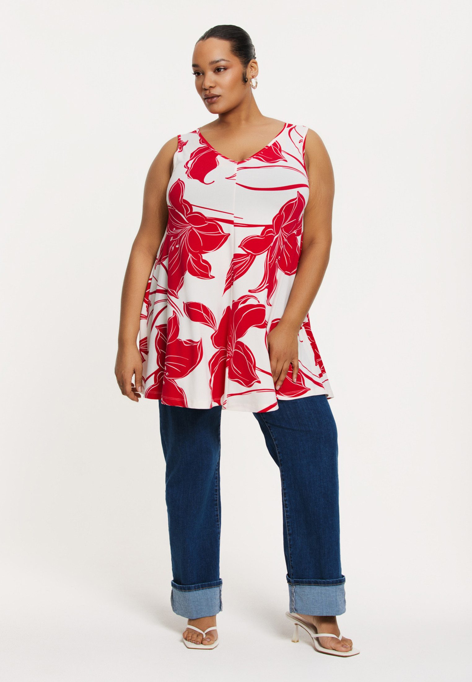 YOEK Shirttop Damen Top ärmellos günstig online kaufen