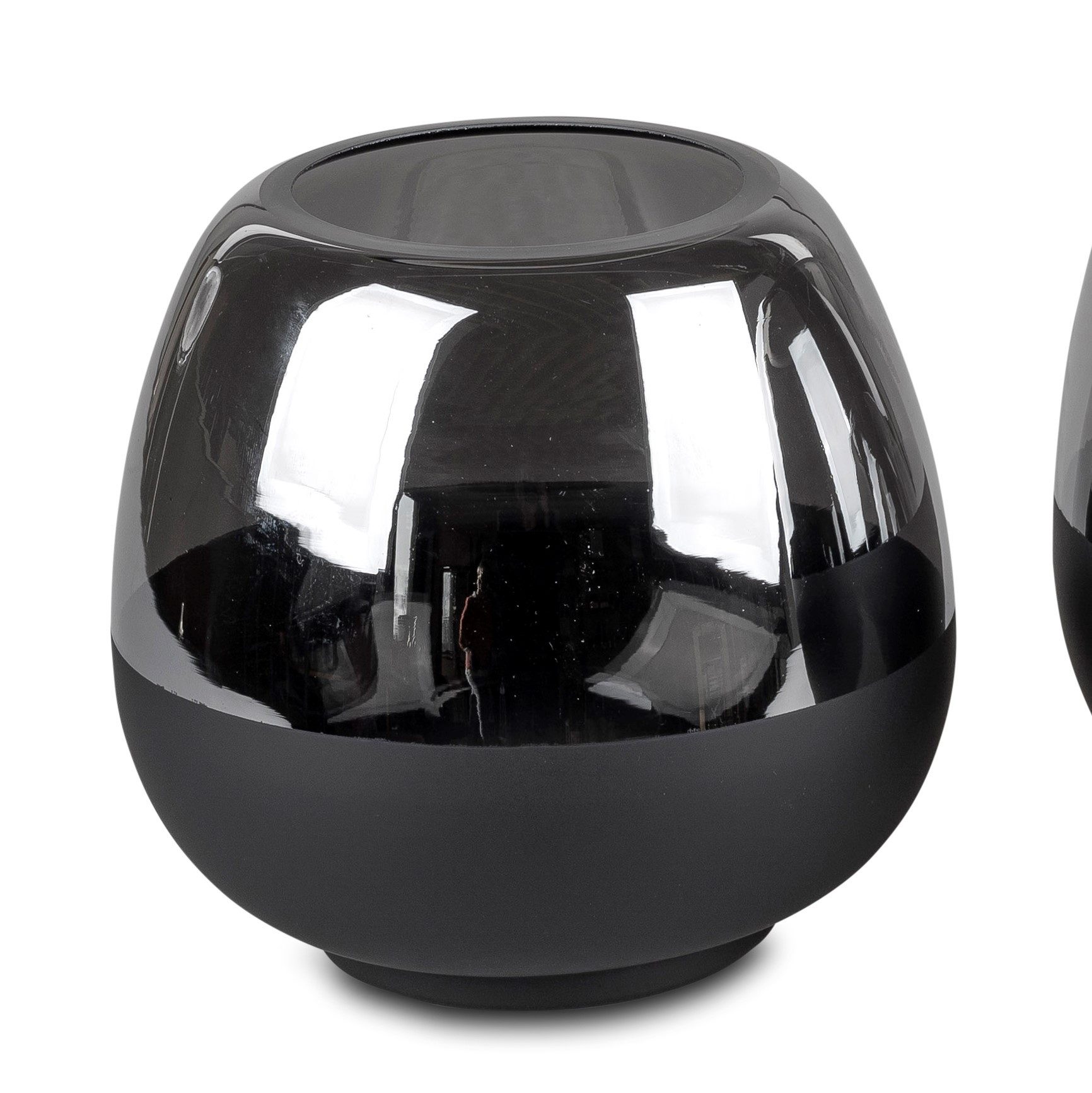 Windlicht Black Metallic