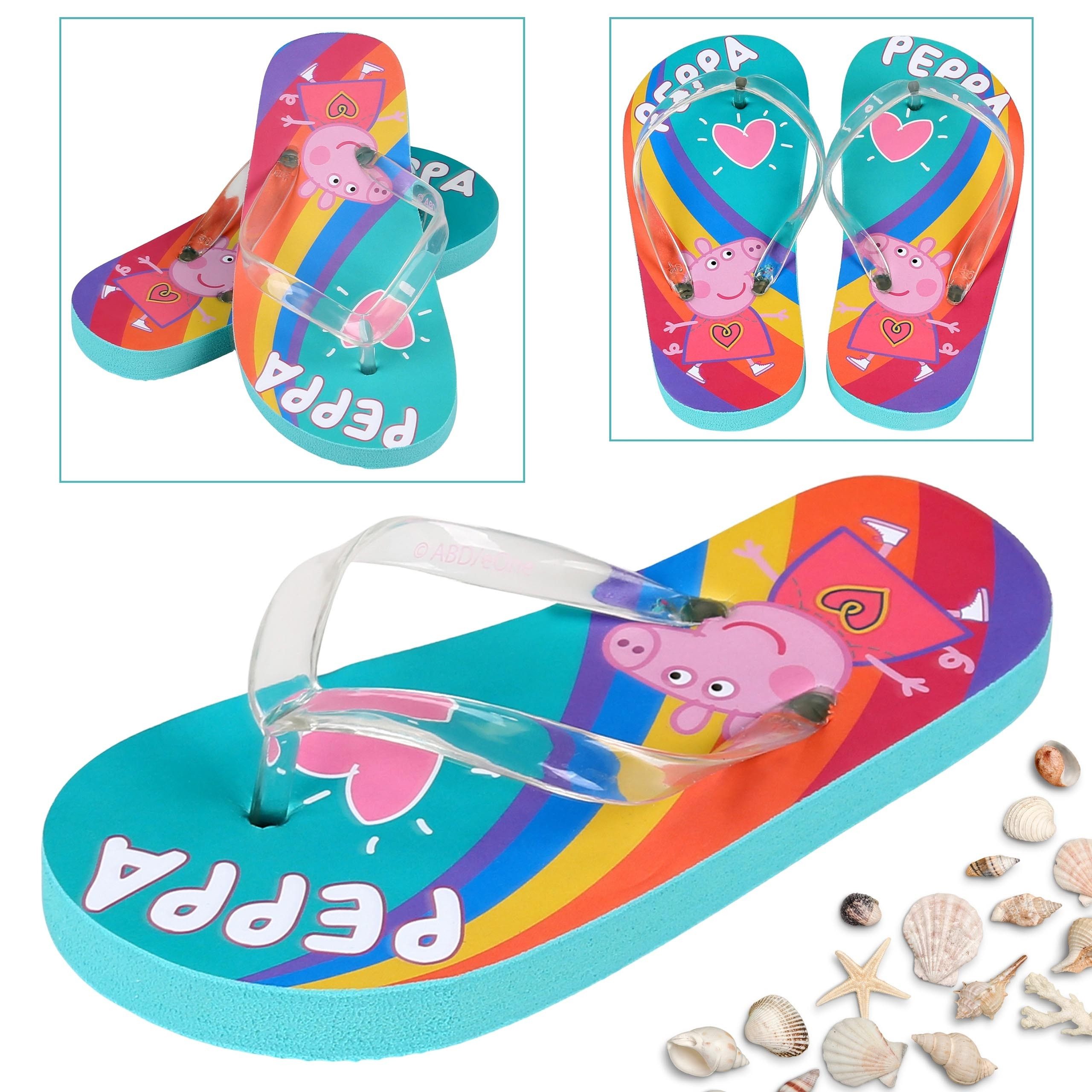 Peppa Pig Peppa Pig Rosa Mädchen Flip-Flops, Badelatschen für Mädchen 31-32 EU Badezehentrenner