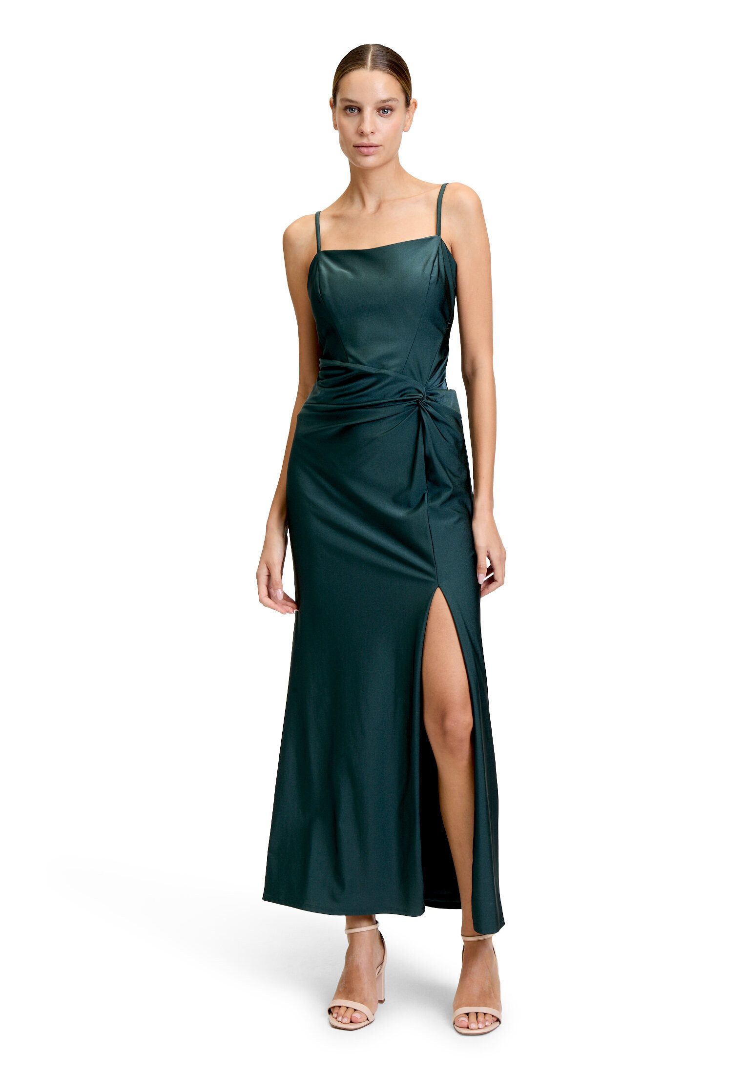 Vera Mont Abendkleid Damen mit Raffung Wickel-Design