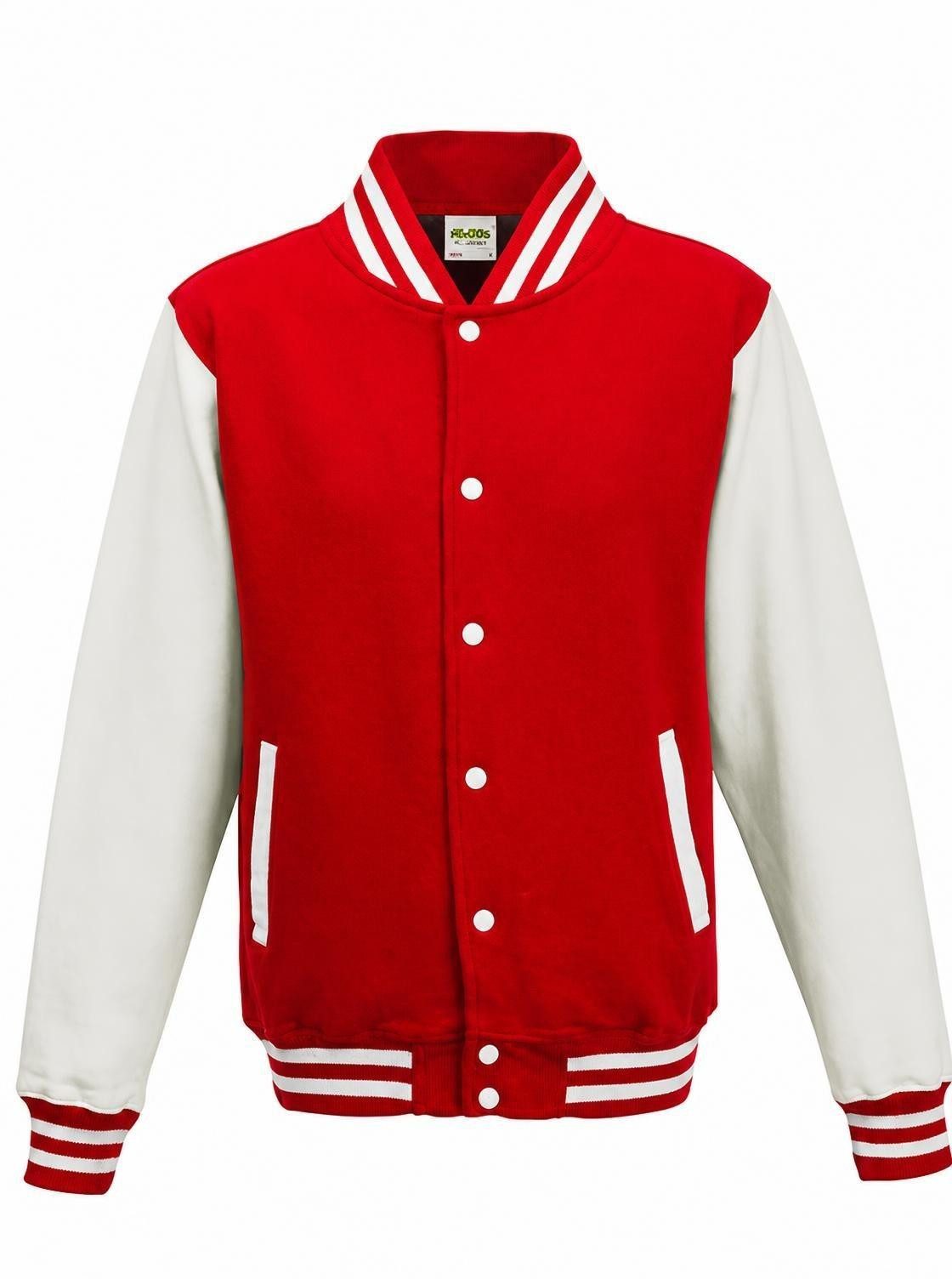 Just Hoods Sweatjacke Varsity Jacket / College Jacke