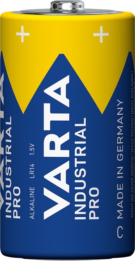 VARTA 20 Varta 4014 Industrial Pro C / Baby Alkaline Batterien in 20er Folie Batterie