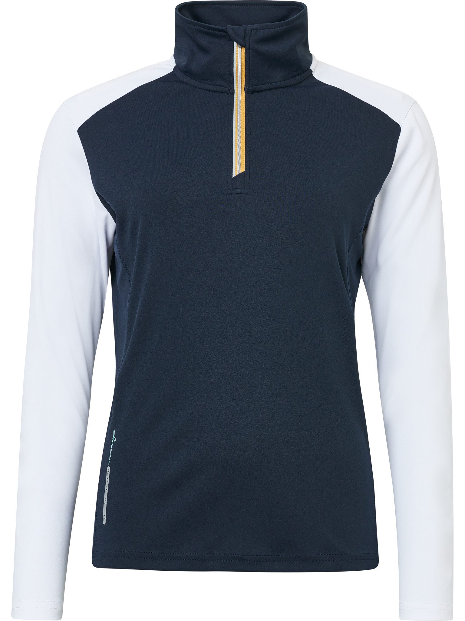 Abacus Sportswear Longsweatshirt Abacus Golf Layer Cypress Halfzip Navy-Weiß-Gold Damen