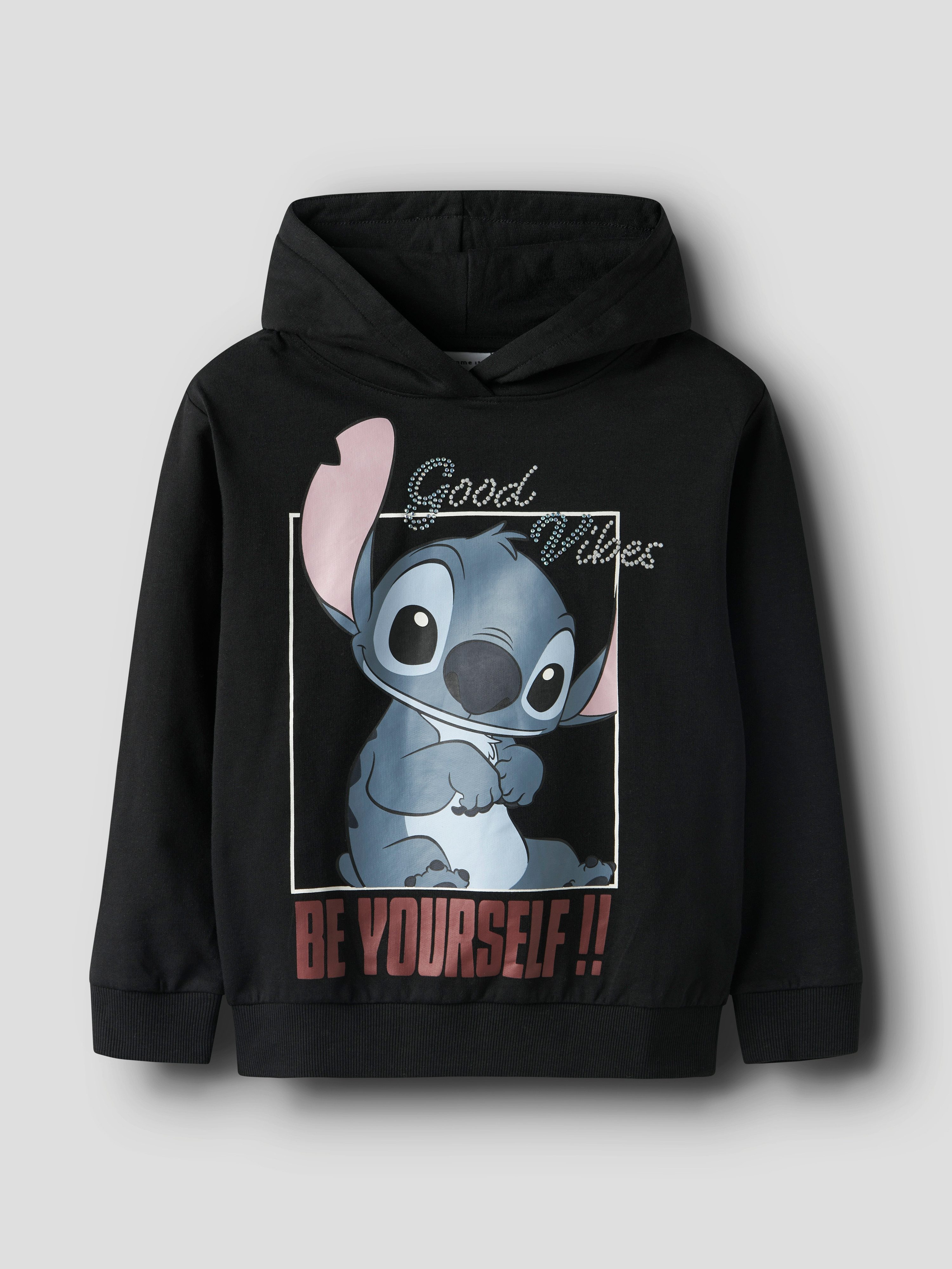 Name It Kapuzensweatshirt NKFDYS STITCH NREG SWEAT WH BRU WDI