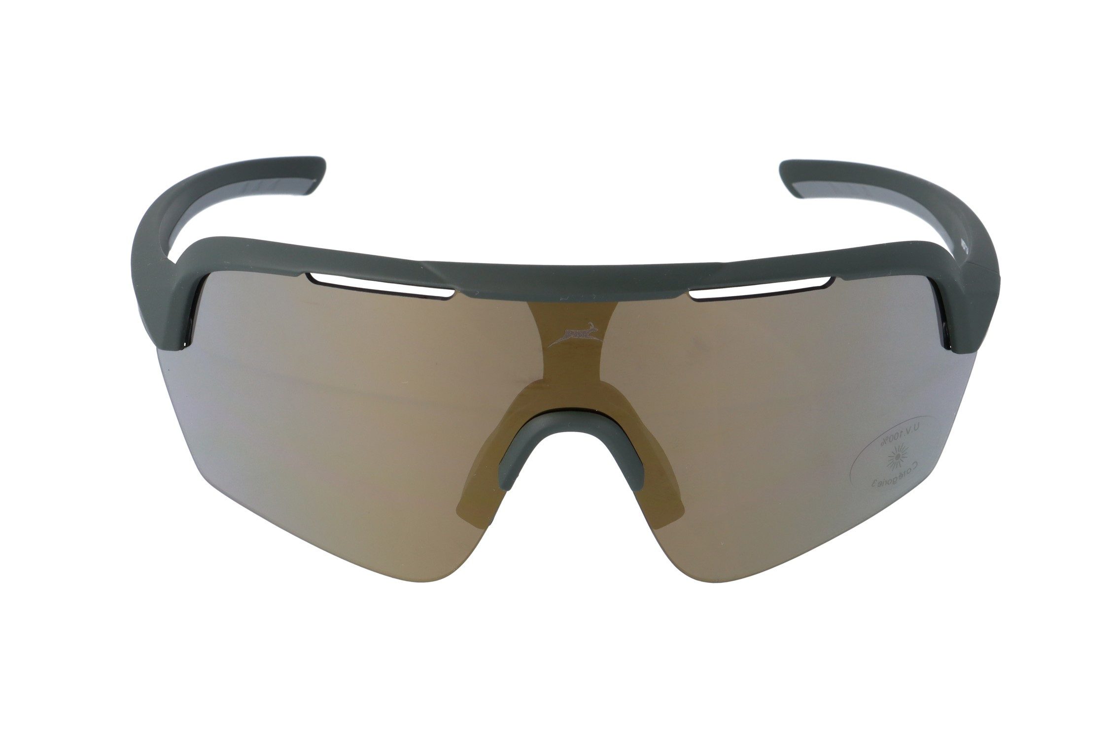 Gamswild Sportbrille UV400 Sonnenbrille Skibrille Fahrradbrille extra große Scheibe Damen, Herren Modell WS7138 in, pink, weiß, blau, schwarz, mintgrün