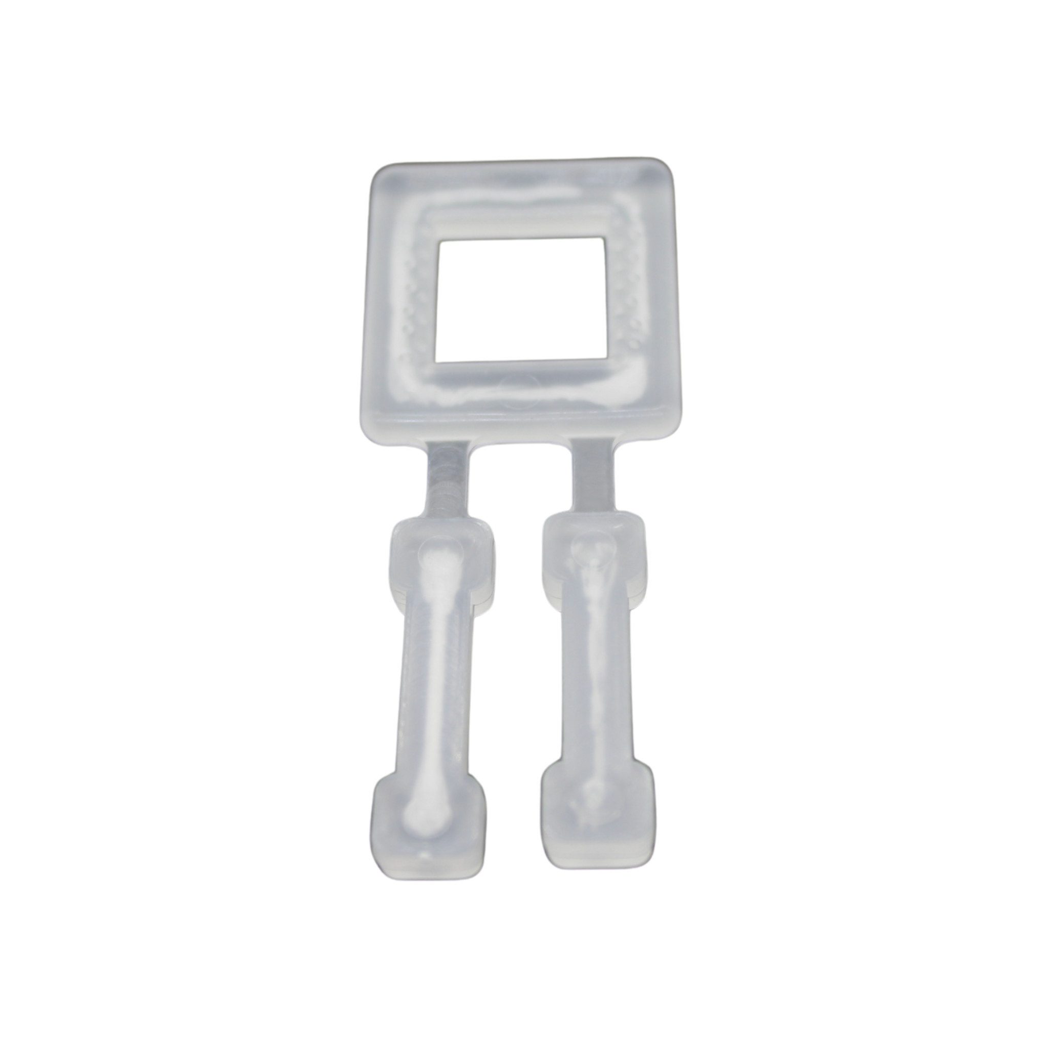 Packen24 GmbH Klemmen Kunststoffschnallen für PP- und PET-Band, (200-St)