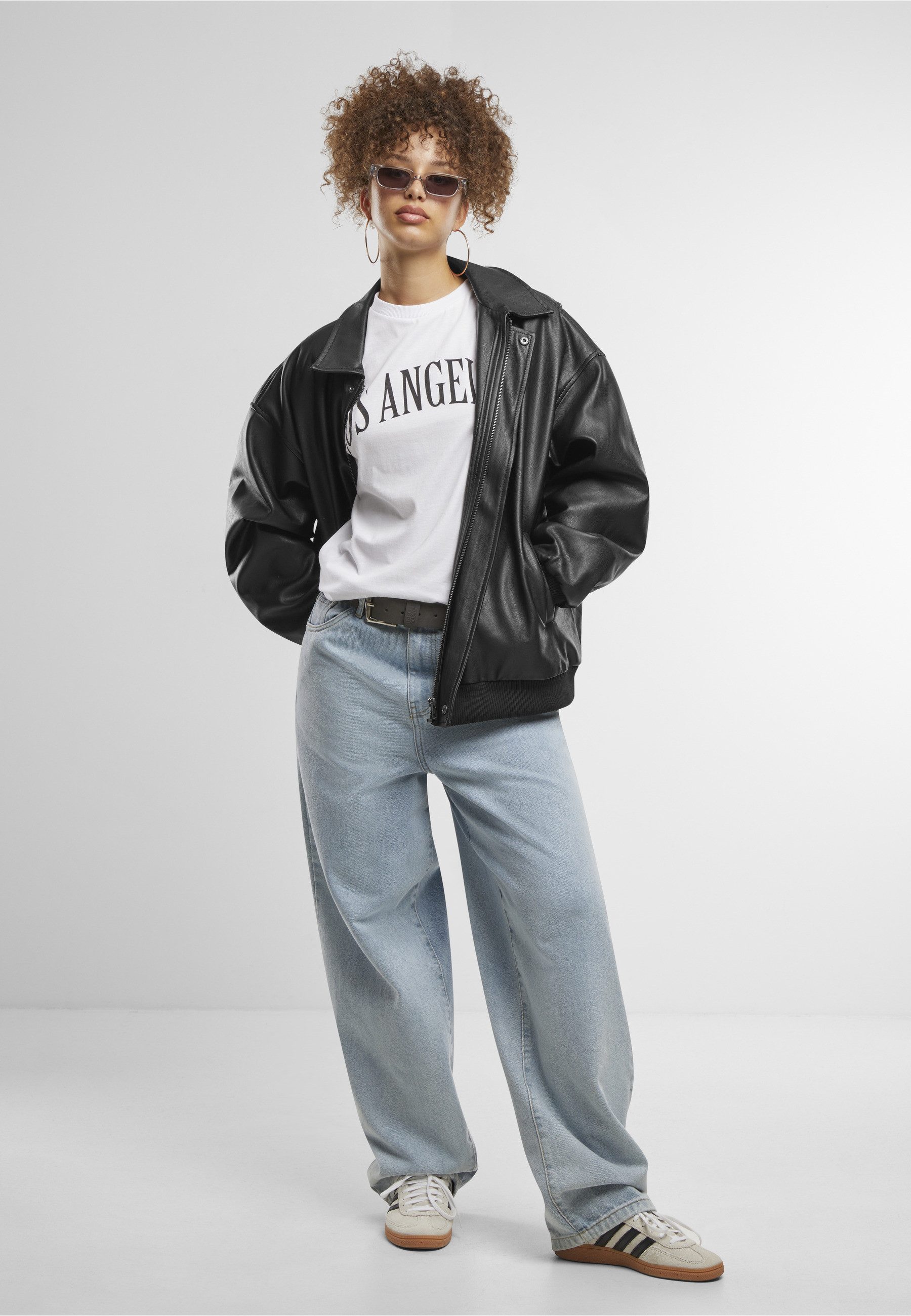 Miss Tee T-Shirt Miss Tee Los Angeles City Wording Tee (1-tlg)