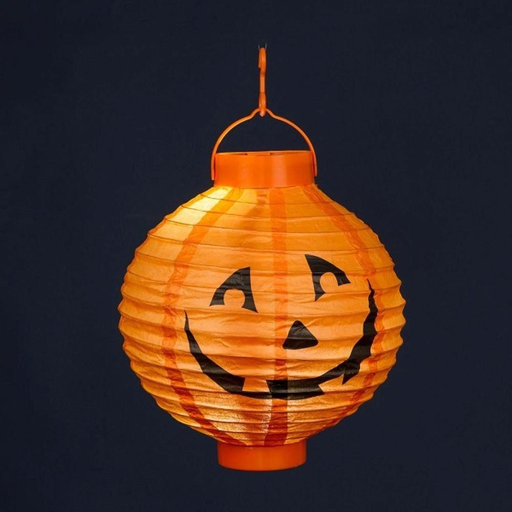 XMAS KING Lampion 35713 LED Halloween Lampion Kürbis Batterie innen