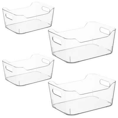 Navaris Vorratsdose Kühlschrank Organizer - Aufbewahrungsboxen aus Kunststoff, Kunststoff, (1-tlg)