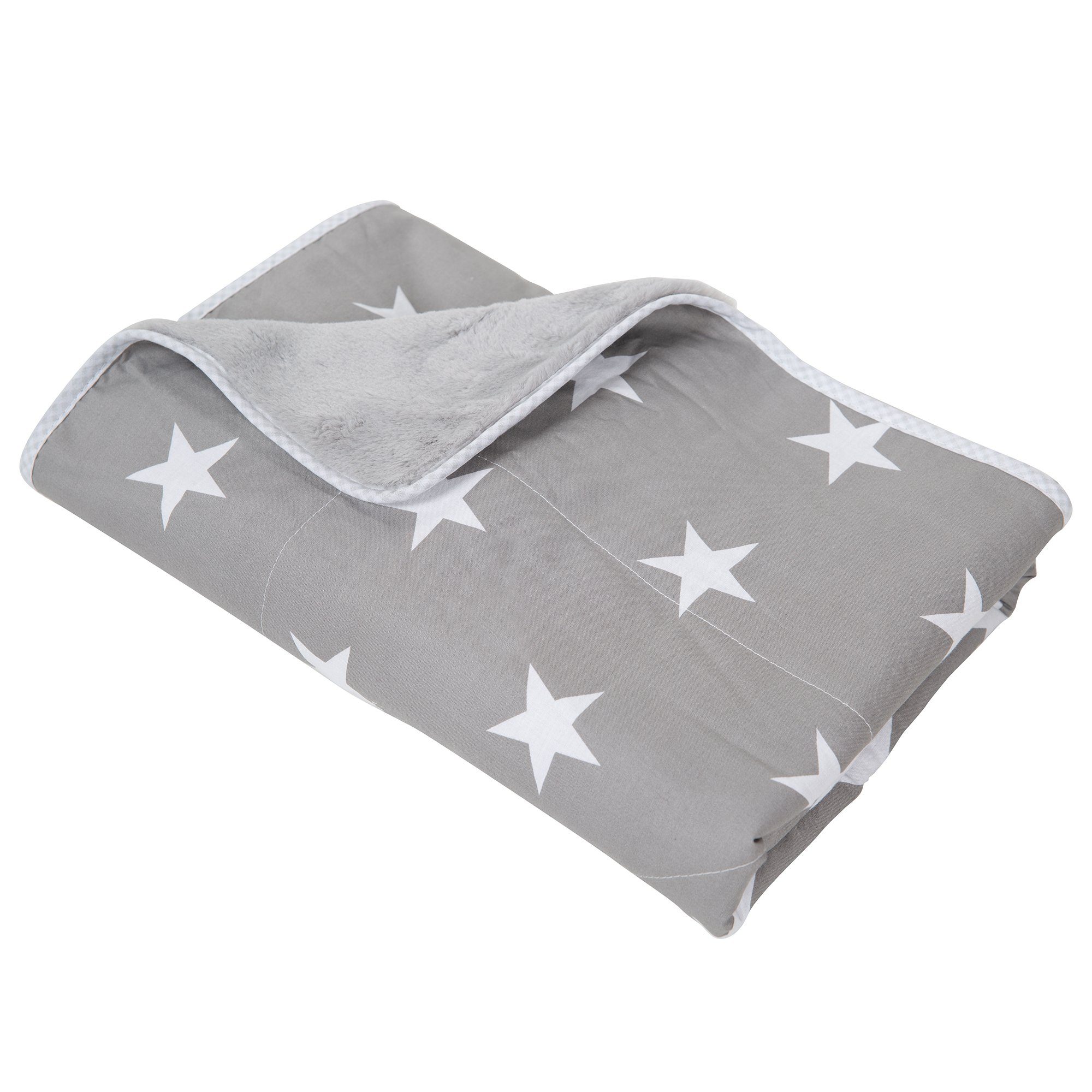 Babydecke in verschiedenen Motiven, roba®, super weich, warm & flauschig Little Stars