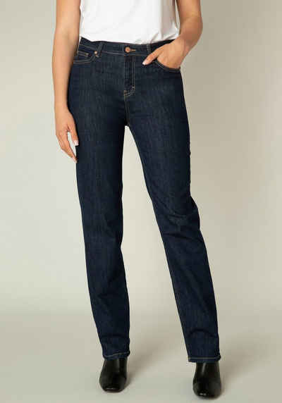 Base Level Straight-Jeans Elif High Waist