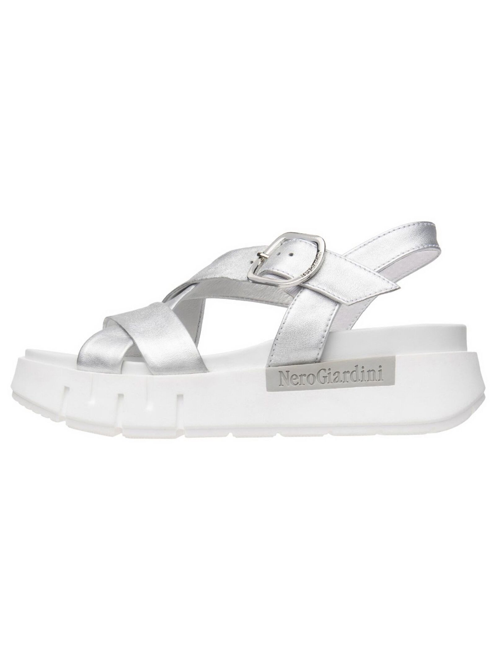 Nero Giardini Sandalen Leder Plateausandaletten günstig online kaufen