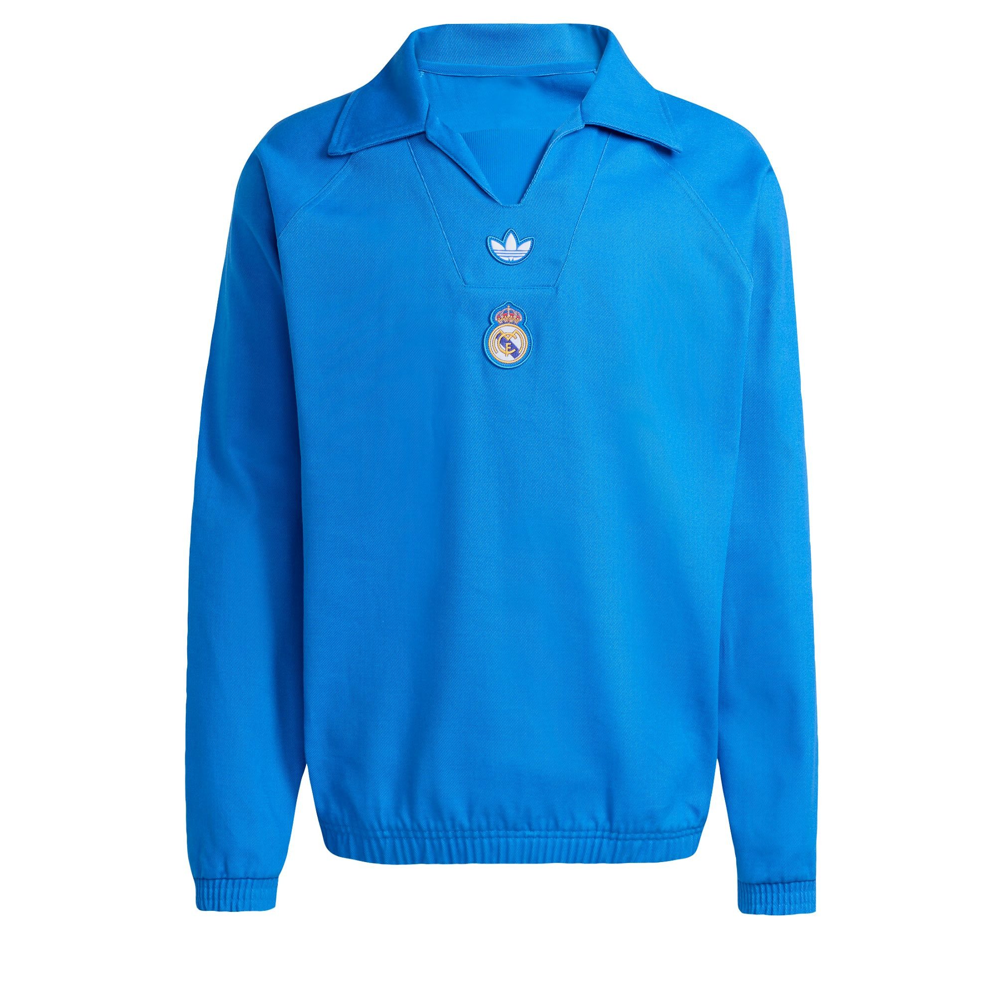 adidas Originals Rundhalspullover REAL MADRID TERRACE ICONS DRILL TOP (1-tlg)