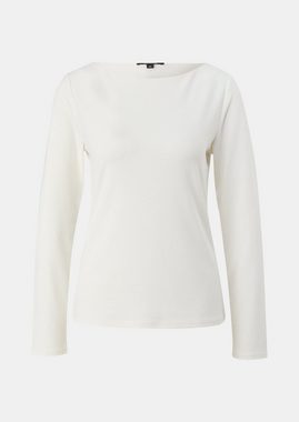 Comma Langarmshirt Longsleeve aus Modalmix