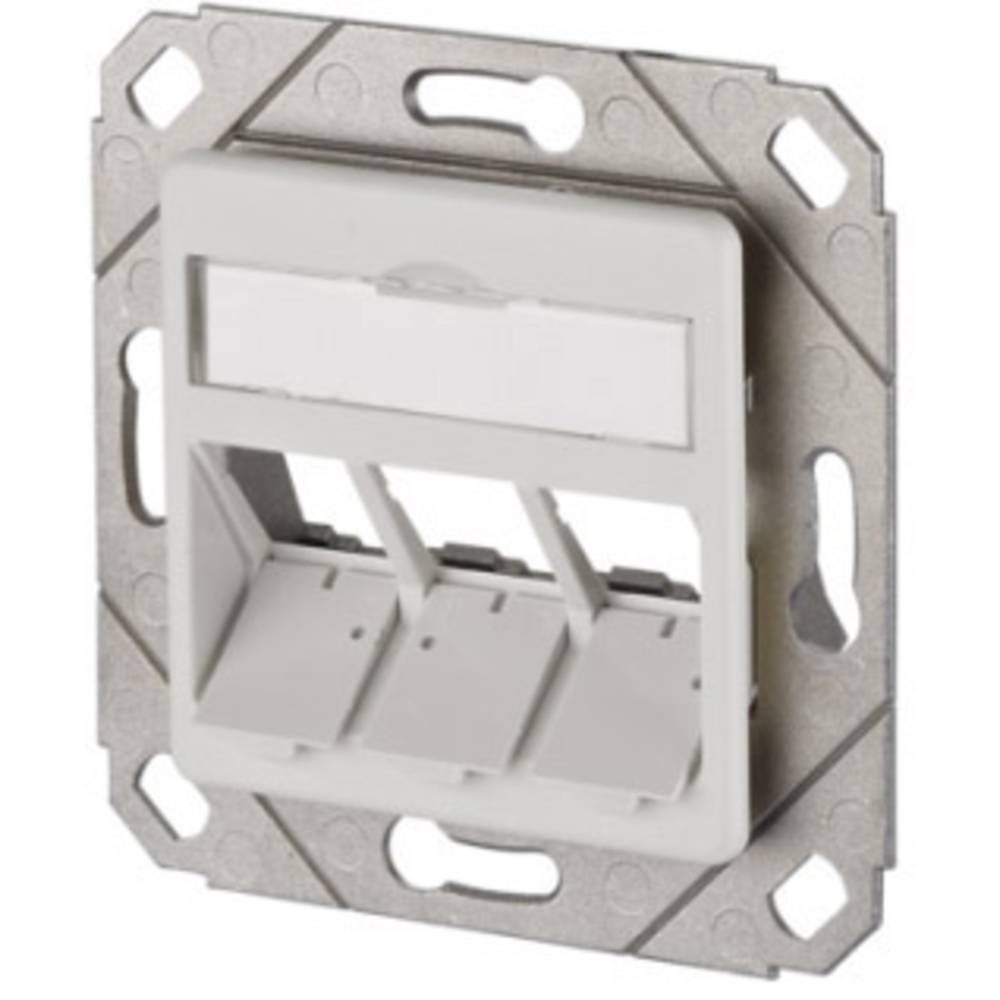 Keystone Anschlussdose UPk 3 Port unbestück Netzwerk-Adapter