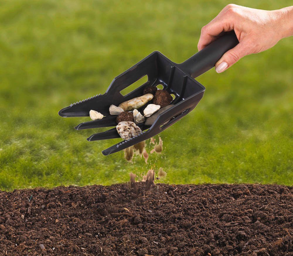 WENKO Gartenpflege-Set Gartenspatel, Unkrautschneider, Polypropylen, handlich