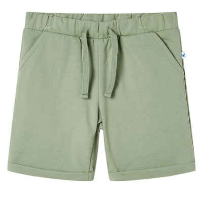 vidaXL Shorts Kindershorts mit Kordelzug Helles Khaki 104