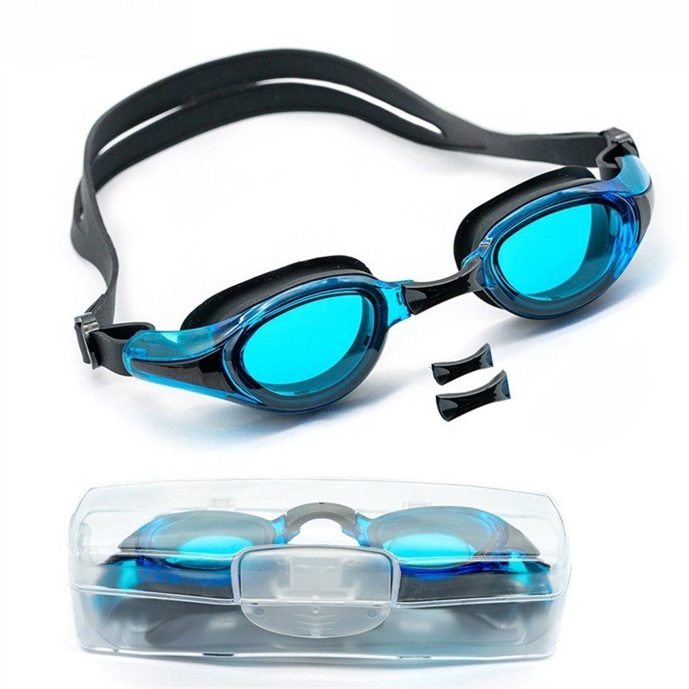 Rouemi Schwimmbrille Schwimmbrille für Erwachsene, Taucherbrille wasserdicht komfortabel