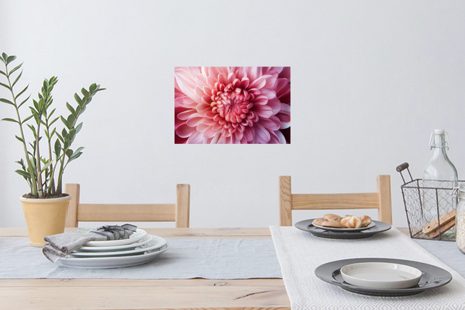 MuchoWow Wandsticker Dahlie - Blume - günstig online kaufen