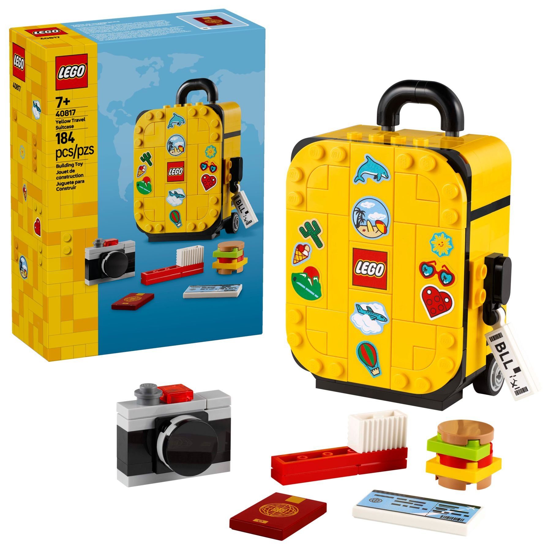 LEGO® LEGO® 40817 Gelber Reisekoffer Konstruktionsspielsteine