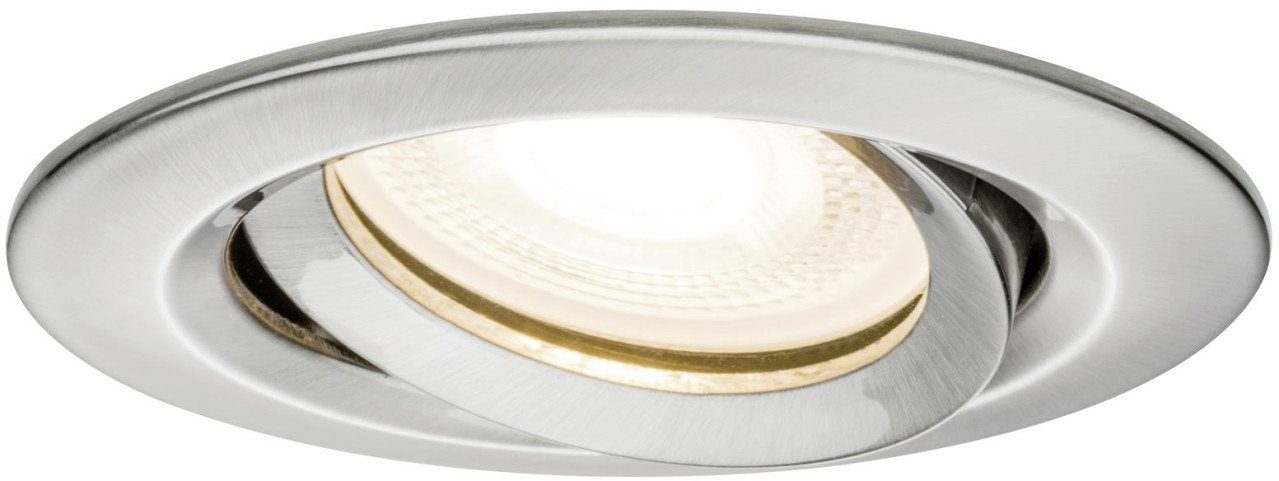 Paulmann LED Einbaustrahler Paulmann LED Außen-Einbauleuchte Nova Plus 3er Set, Inkl. Leuchtmittel, Dimmbar nicht Smart Home-fähig ohne Bewegungsmelder