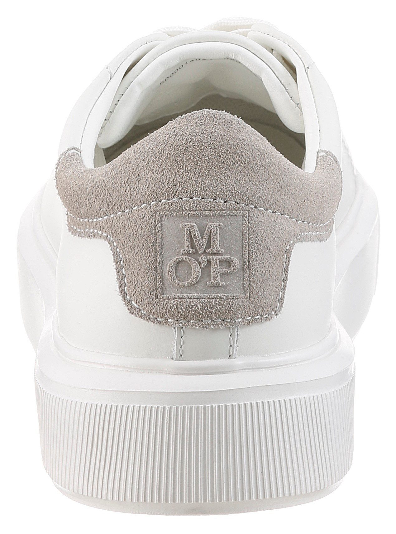 Marc O'Polo KAIRA Sneaker Schnürschuh, Halbschuh, Freizeitsneaker mit Ziernähte