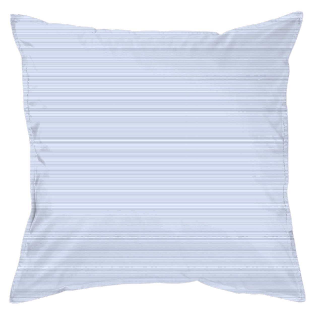 Curt Bauer Kissenhülle Mako-Brokat-Satin Bente sky 80 cm x 80 cm, (1 Stück), Kissenbezug für Dekokissen Zierkissen Kissenhülle