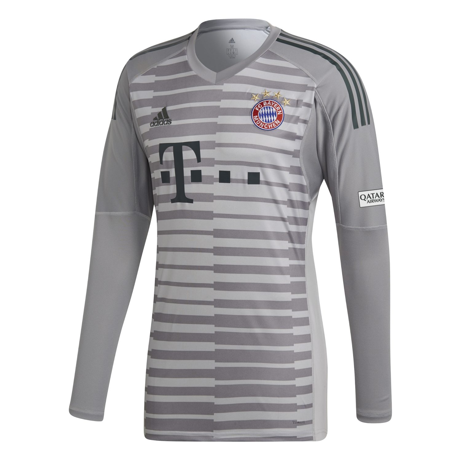 adidas Sportswear Fußballtrikot 18/19 FCB Goalkeeper Jersey GREY ONE light granite/utility ivy