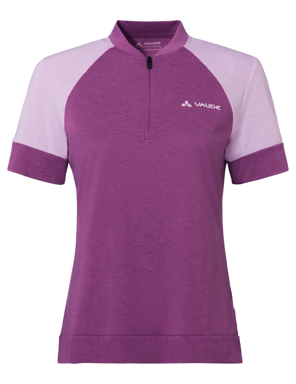 VAUDE T-Shirt Women's Altissimo Q-Zip Shirt (1-tlg) atmungsaktives und schnelltrocknendes Radshirt