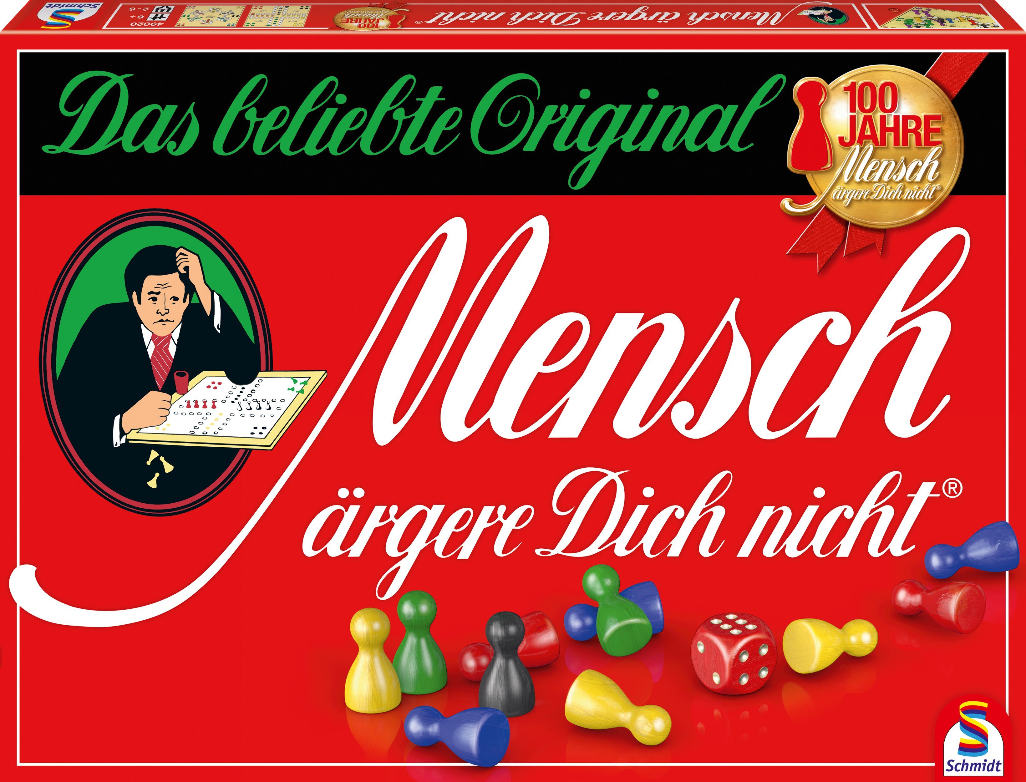 Schmidt Spiele Spiel Mensch ärgere Dich nicht®, Jubiläumsausgabe, Made in Germany